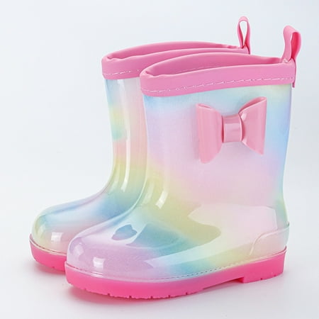 

Cathalem Girl 10 Girl Shoes Rain Boots Cartoon Children Rain Boots Boys And Girls Rain Boots Water Toddler 6 Shoes Girls H 4.5 Years