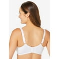 thumbnail image 3 of Comfort Choice Women's Plus Size 3-pack Cotton Wireless Bra Color: Basic Assorted Size: 48 DDDD, 3 of 4