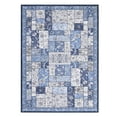 thumbnail image 2 of Geetinfly 8*10FT Area Rugs 8*10 Rug Washable Large Area Rug for Living Room Bedroom Rug Non Slip SoFT Area Rugs Patchwork Blue Rug Indoor Farmhouse Decor Floor Carpet Rug Blue tint, 2 of 7