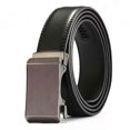 thumbnail image 5 of Men's Belt, Brown Buckle Leather Belt for Men, Adjustable Automatic Buckle Belt 3.5cm * 105cm (Box Included), Business Leather Belt, Holiday Gifts Man, 5 of 5