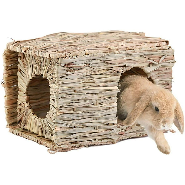 Straw rabbit home - Rabbit Nest - Hideaway - Flop Bunny