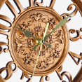 thumbnail image 2 of stanreset 11 inch Retro Wall Clock Decorative Non Ticking for Office Home Copper, 2 of 9