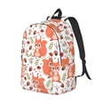thumbnail image 2 of Balery Squirrel And Vintage Canvas Backpack for Men and Women - Large Capacity, Durable Travel Laptop Bag for School, Work, Hiking, and Outdoor Activities, 2 of 7