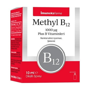 İmuneks Farma Methyl B12 1000 mcg Sublingual Spray 10 ml
