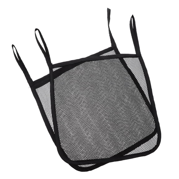 NIAIZEK 2Pcs Stroller Organizer Black Mesh Storage Bag For New Parents