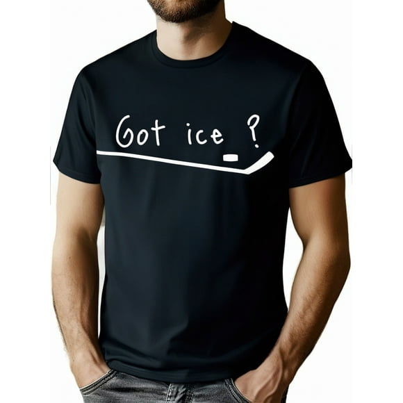 Ice Hockey T-Shirt - 220gFather's Day, Mother's Day, New Year, Spring Festival, Valentine's Day, Independence Day, birthdays, parties, gifts