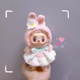 thumbnail image 3 of Monster 17cm Labubu Doll Only Little Clothes ﻿Fashion Hoodies Cute Accessories Are Replaceable Cute Clothes Color Doll Ornaments, 3 of 5