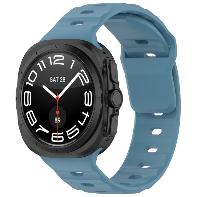 Bracelet de Montre Sport en Silicone Premium Résistant à la Transpiration Couleur Unie avec Réglage Pratique et Grand Compatibilité Compatible avec Smartwatch