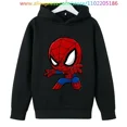 thumbnail image 1 of Spiderman Sudadera con capucha Kinder sudadera drucken Langarm sudaderas con capucha de dibujos animados jersey de Harajuku Kinder Jungen Hip Hop Unisex Kleidung, 1 of 5