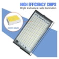 thumbnail image 3 of Projecteurs Led IP65 Projecteur Extérieur Projecteur Led Étanche Lampe Murale de Jardin 200W Ampoule, Connexion Plus stable, 3 of 6