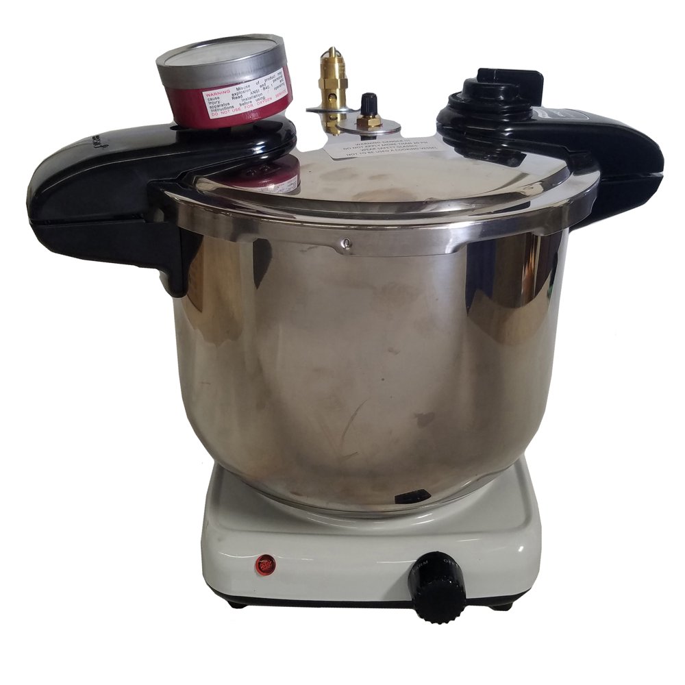 Denture Vacuum Curing Pot with heater Stainless steel 8 quart (ov103
