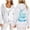 White, variant on Trendfront Womens Ocean Graphic Zip Up Hoodies Drawstring Hood Long Sleeve Surfboard Back Print Side Pockets Casual Sweatshirts