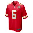 thumbnail image 2 of Men's Nike Bryan Cook Red Kansas City Chiefs Game Player Jersey, 2 of 4
