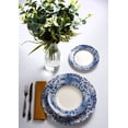 thumbnail image 2 of Spode  Blue Italian Brocato Plate 12 inches, 2 of 3