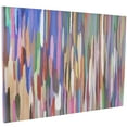 thumbnail image 5 of DecMode Multi Colored Canvas Paint Strokes Abstract Wall Decor, 5 of 7