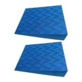 thumbnail image 4 of Colaxi 2Pcs Squat Wedge Block Calf Stretcher Riser Block Anti Slip Exercise Foot Incline Board Squat Ramp for Home Gym Pushup Pilate blue, 4 of 7