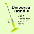 thumbnail image 3 of 5-in-1 Interchangeable Floor and Window Cleaning Kit - Spray Mop, Sweeper, & Squeegee, Ewbank 5 Piece Kit, 3 of 11