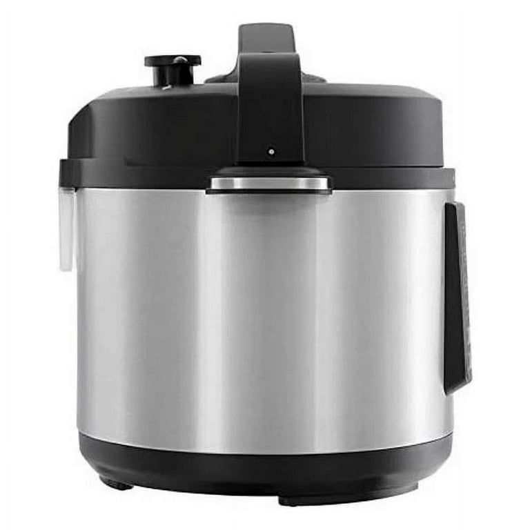 Crock-Pot Express 6 Qt. Stainless Steel 3-Piece Oval Max Electrical  Pressure Cooker 985119583M - The Home Depot