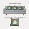 thumbnail image 5 of Simply Daisy 16" x 16" Believe in Santa Outdoor Throw Pillow, 5 of 5
