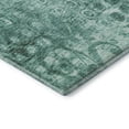 thumbnail image 4 of Addison Rugs Mayfield Washable Transitional Ikat Teal Rectangle Rug, 3' x 5', 4 of 6