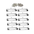 thumbnail image 1 of Abrazaderas para Carpetas Sharpla 10 Uds. Clips para Portapapeles, 1 of 8