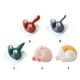 thumbnail image 4 of Soporte de pared Bewildely Gancho de cola de animal Almacenamiento multicolor, 4 of 6