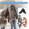 thumbnail image 1 of Xihbxyly Clavos Antideslizantes para Calzado, 18 Tacos de Acero Inoxidable, Tracción En Hielo En Invierno, Diseño Compacto y Ligero, Fácil de Colocar, Protección Contra La Nieve y El Hielo, Ideal par, 1 of 3