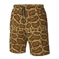 thumbnail image 5 of Naloa Snake Skin Men's Beach Shorts, Surfing shorts, Swim trunks, Quick Dry Swim Trunks for Surfing Beach Fun - Small, 5 of 9