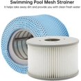 thumbnail image 4 of 2 Pack Filets de Protection Compatibles avec Filtre de Spa Mspa, Couverture en Maille pour Plis de Remplacement de Filtre Mspa, 4 of 7
