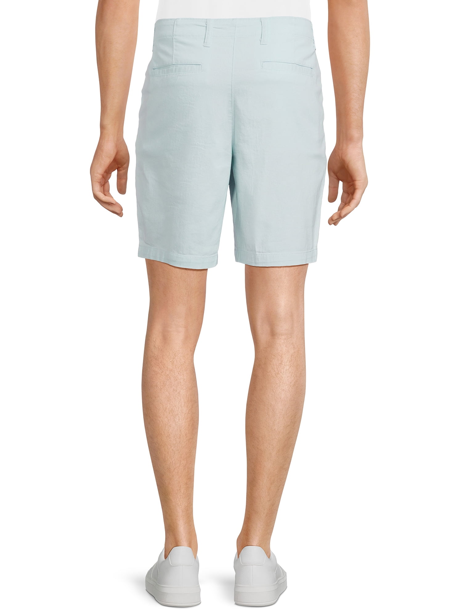George Men's and Big Men's Flat Front Shorts, 9" Inseam, Sizes 28-54