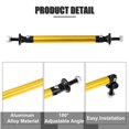thumbnail image 4 of Unique Bargains 1pair 100mm 3.94' Splitter Support Rods Adjustable Front Rear Bumper Lip Splitter Strut Rod Tie Support Bars Gold Tone, 4 of 6