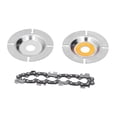 thumbnail image 1 of Chainsaw Blade, Wear Resistant Angle Grinder Chain Disc 7 Teeth High Efficiency  For Cutting For Shaping Orange Card, 1 of 8