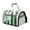 Green, variant on Pet Travel Bag for Small Dogs Cats Portable Breathable Carrier Tote Striped Design Mesh Window Outdoor