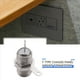 thumbnail image 4 of 20Pzs Adaptador de Conector de Soldadura Clavija Hembra Enchufe Montado Panel de Tipo F, 4 of 5