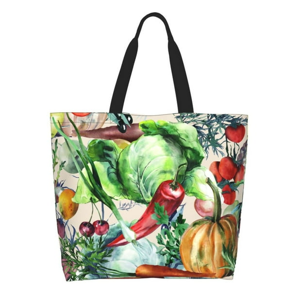 Disketp Vegan1 Bolsa Tote Estampada para Mujer, Bolso de Hombro y de Mano para Compras y Viajes