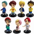thumbnail image 1 of 7pcs Cake Toppers Character Set of Action Figures Toys，Mini Figurines Dolls Birthday Party Supplies Car Desktop Birthday Decorations, 1 of 5