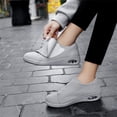 thumbnail image 4 of YOURDIARY Adjustable Hook and Loop Wide Fit Casual Walking Shoes, Breathable Mesh Air Cushion Non Slip Comfort Sneakers for Women Seniors, 4 of 9