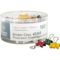 thumbnail image 7 of (2 pack) Business Source Binder Clips Mini 9/16"W 1/4" Capacity 100/PK Assorted 65360, 7 of 7