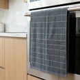 thumbnail image 2 of Unique Bargains 2Pcs Highly Absorbent Cotton Reusable Dish Cloths Dark Grey 25" x 15", 2 of 6