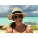thumbnail image 2 of Sombrero de Paja para Mujer Sombrero de Panamá Sombrero de Verano de ala Ancha Sombrero para el Sol Protección UV Sombrero de Viaje de Playa Sombrero para el Sol Plegable, 2 of 5