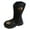 style-05 Black, variant on Gubotare Girls White Lace Up Boots Girls Knee High Leather Boots with Side Zipper Round Toe Lace Up Combat Boots with Low Heel Sole for Little and Big Kids Size 12.5 (Black,Little Kids 12.5)