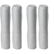 Dixie D9542W Dome AJH3 Lid for 10/16 Ounce PerfecTouch Cups and 12/20 Ounce Paper Hot Cups, White. 200 Lids (4 x 50 Packs)