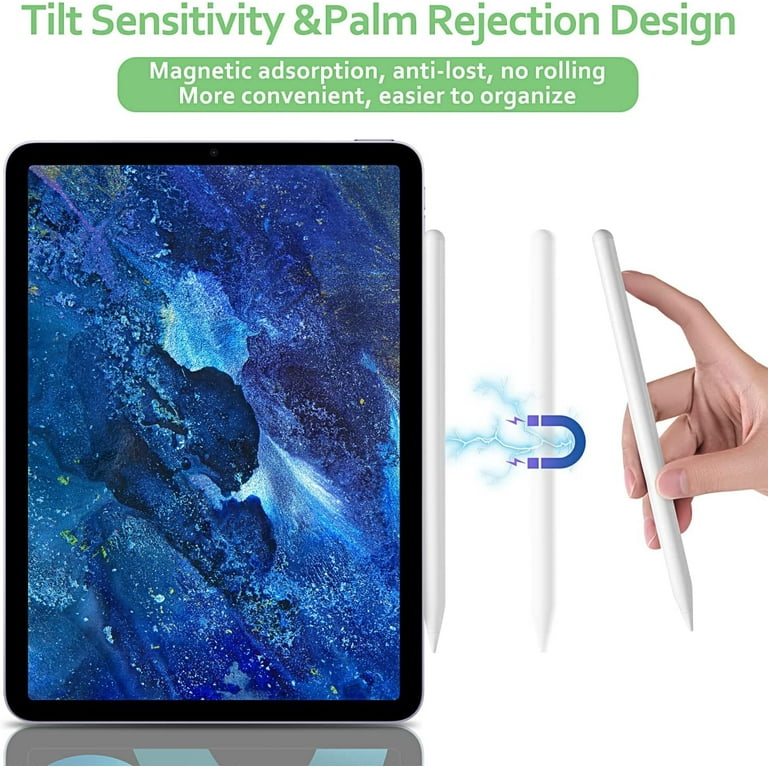 CAMPIR Stylus Pen for iPad, 2nd Gen, Fast Charging, Compatible with 2018-2023 iPad Models, White - Walmart.com CAMPIR Stylus Pen for iPad, 2nd Gen, Fast Charging, Compatible with 2018-2023 iPad Models, White - Walmart.com