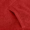 thumbnail image 4 of Babcutegg Sweatshirts for Girls with Pockets Thumb Hole Half Zipper Calsual Fashion Fall and Winter Clothes for Kids Red Size 5, 4 of 6