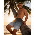 thumbnail image 4 of Aideaone Mens Swimming Trunks with Compression Liner Swim Shorts 7 inch Quick Dry Bathing Suit Anti Chafe Boardshorts, 4 of 9