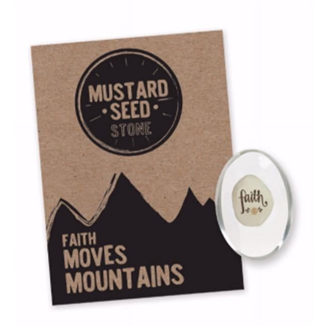 AngelStar 186912 Stone-Mustard Seed & Faith - 1.25 in.