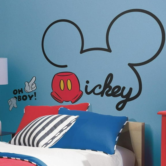 All About Mickey Giant Wall Decals