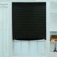 thumbnail image 6 of Blackout Pleated Window Shades Window Blind Blackout Light Block Cordless Black 35"X71", 6 of 6
