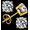 yellow, variant on 4mm Round Cut Solitaire Lab Grown Diamond Stud Earrings 14K Rose Gold Plated Hypoallergenic Earrings for Women and Men