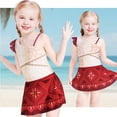 thumbnail image 3 of One Piece Swimsuit for Toddler Girls Princess Swimming Costume Bathing Suit Kids 3-7 Years, 3 of 6